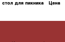 стол для пикника › Цена ­ 700 - Калужская обл., Обнинск г. Мебель, интерьер » Столы и стулья   